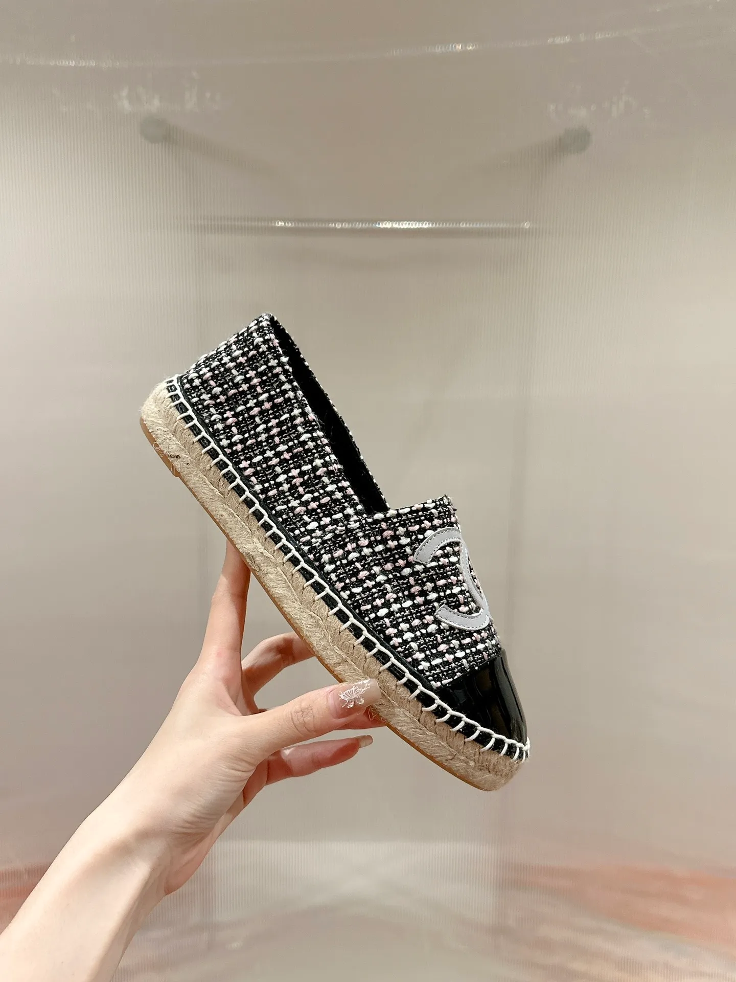 👟👟Ex-factory price 400👟👟 CHANEL 2024 early spring new fisherman shoes, top version 👏👏The inner pads are all made of original imported sheepskin! Code number: 35 - 40 (34.41.42 customized, non-returnable) standard code with full set of packaging